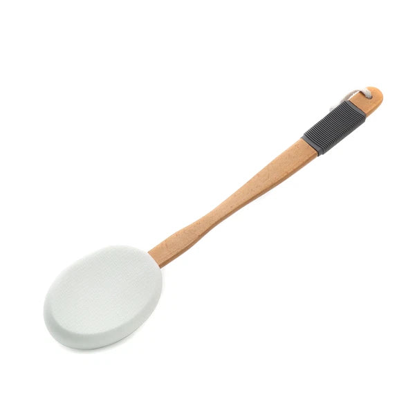 Long Handle Lotion Applicator / Bath Body Brush For Back Body Tanning Skin Cream