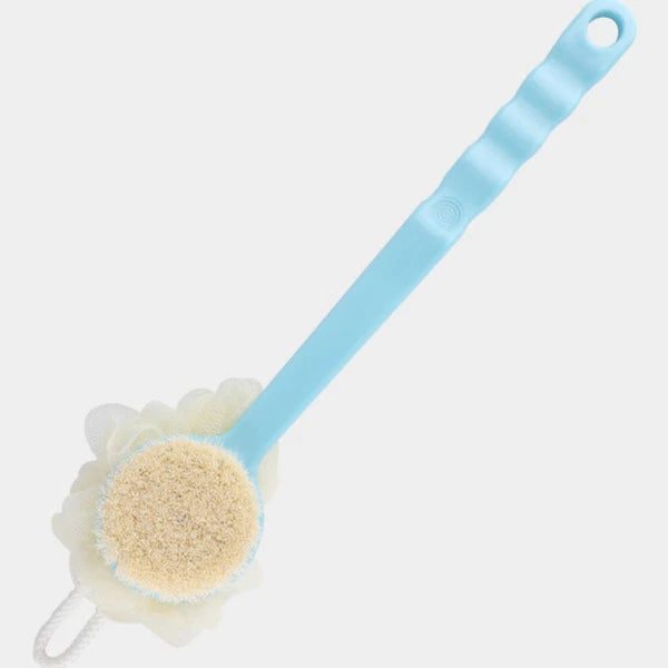 2 Pcs Back Rub Bath Brush Shower Exfoliator Scrubber Flower Bathing Accessories