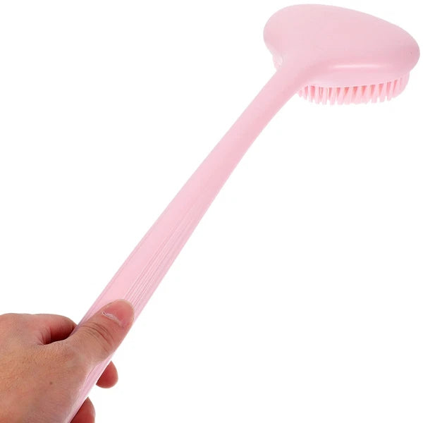 Back Exfoliating Brush Body Bath Brush Portable Back Scrubber Back Lotion