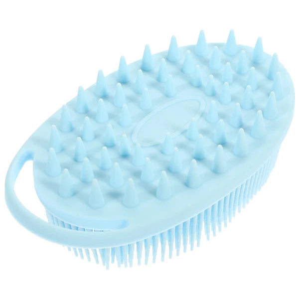 Bath Brush Baby Child Double-sided Silicone Cleaning Bathing Scrubber