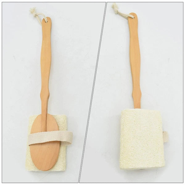 Bath Brush Exfoliating Loofah Sponge Comfortable Scrubber