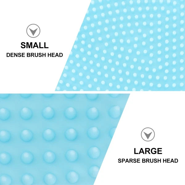 2 Pack Fish-shaped Bath Brush Child Shower Scrubber for Body Cleansing Baby