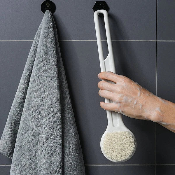 Hysotok Shower Brush Back Scrubber for Shower, Back Brush Long Handle for Sho...
