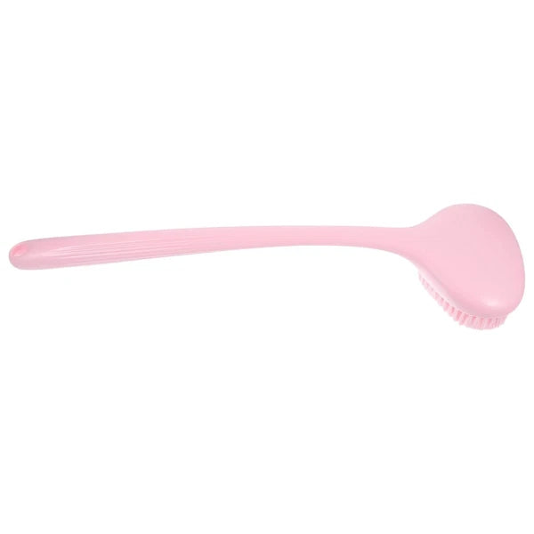 Back Exfoliating Brush Body Bath Brush Portable Back Scrubber Back Lotion