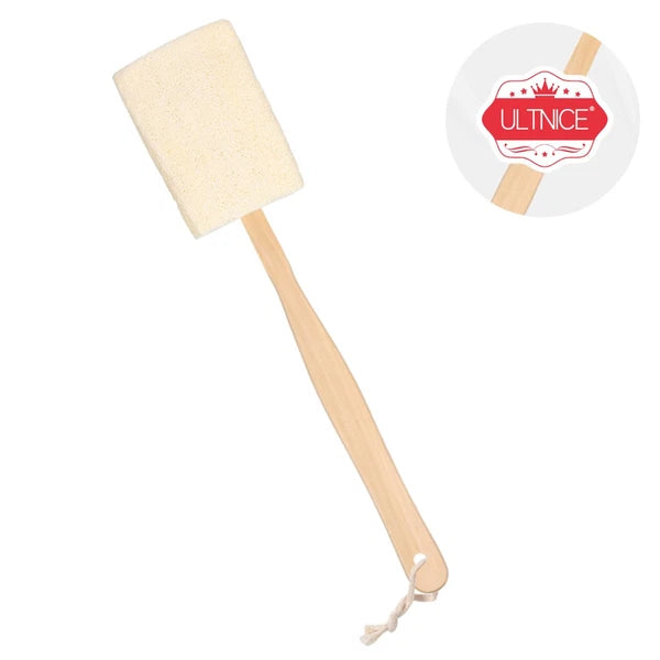 Loofah Bath Brush Work Body Exfoliator Scrubber Skin for Dry Brushing