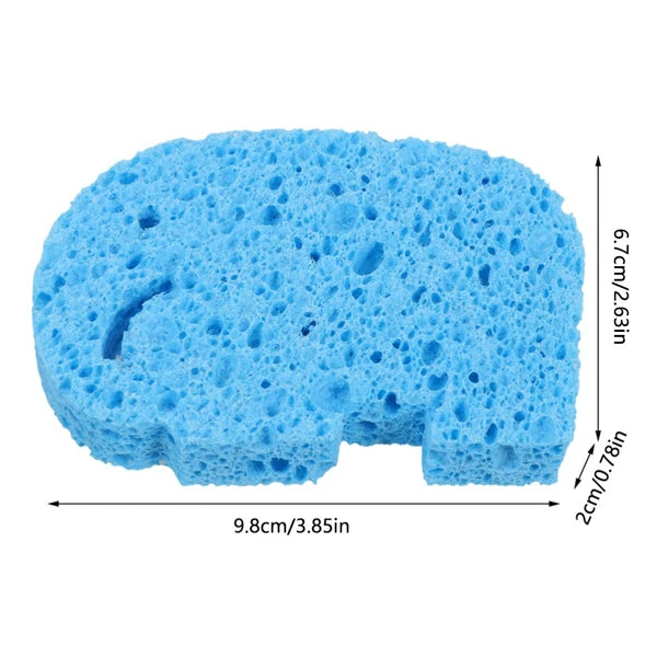 4Pcs Baby Bath Sponge Bath Rub Shower Sponge Cartoon Bath Brush Bath Rubbing