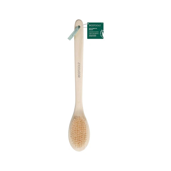 Bath Bristle Brush, Bath Brush with Long Handle, Cleanse Back & Hard-To
