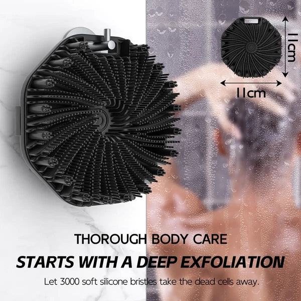 Silicone Body Scrubber, Exfoliating Body Wash Scrubbers Exfoliator, Shower Bo...