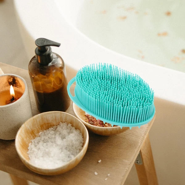 2 Pcs Bath Brush Body Scrub Multi-functional Exfoliating