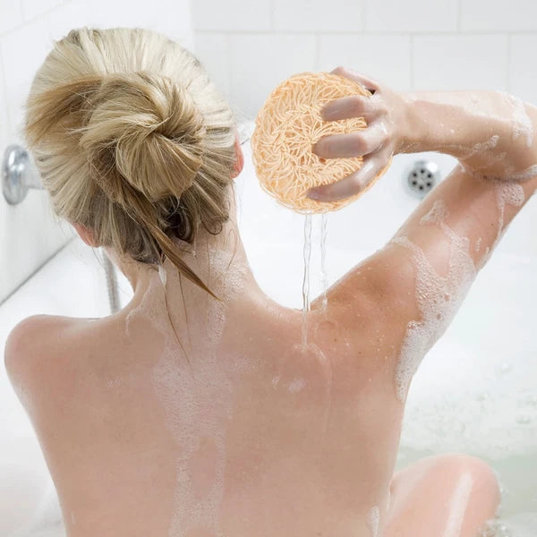 2 Pcs Sisal Bath Brush Cleaner Back Cleaners Man Scrubber for Body