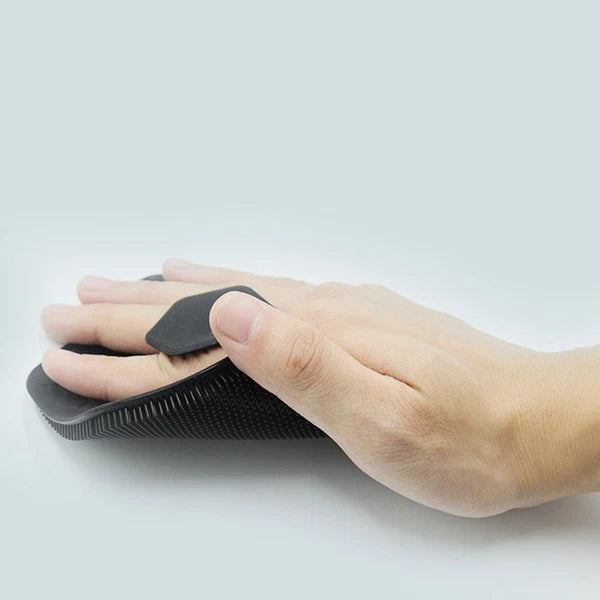 Silicone Bath Body Brush Shower Scrubber Exfoliating Cleaning Massage Skin CW