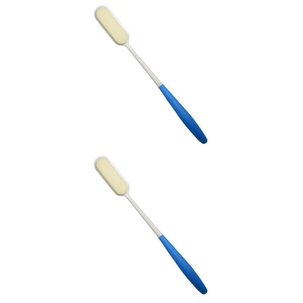 2 Pcs Long-handled Bath Scrubber Brush Back Child Shower for Body