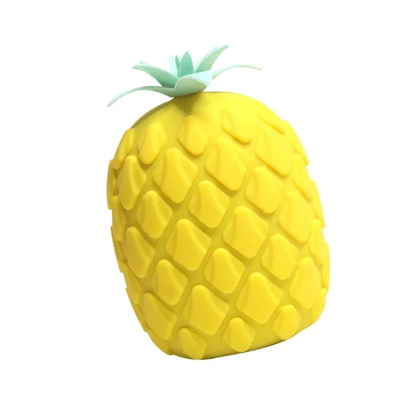 2 pcs Silicone Bath Brush Cartoon Pineapple Shape Body Shower Brush Body