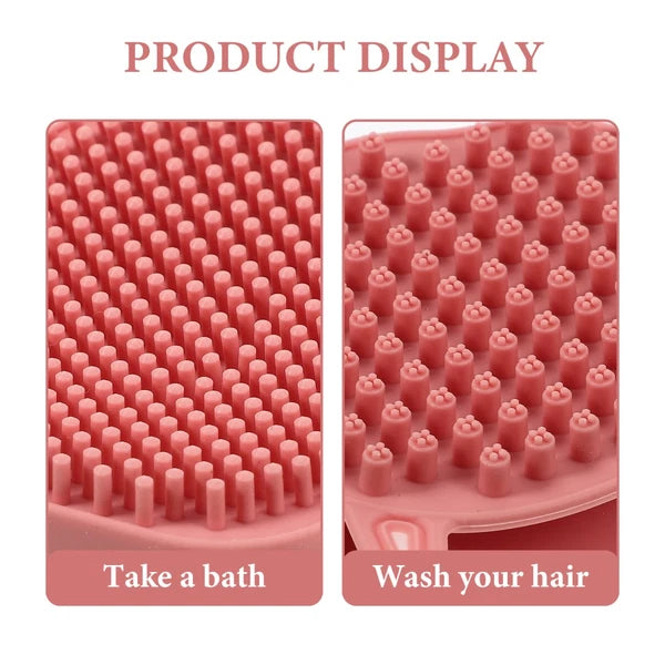 Bath Brush Man Newborn Body Scrubber Exfoliator Exfoliating Silicone