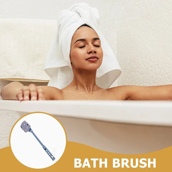 Bath Scrub Brush Miss Exfoliating Back Scrubber with Handles for Shower