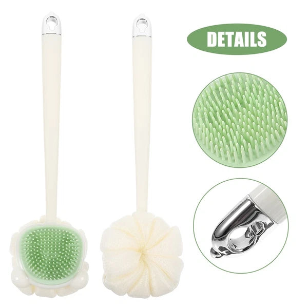 Bath Brush Multi Functional Double-sided Shower Body Wash Scrubber
