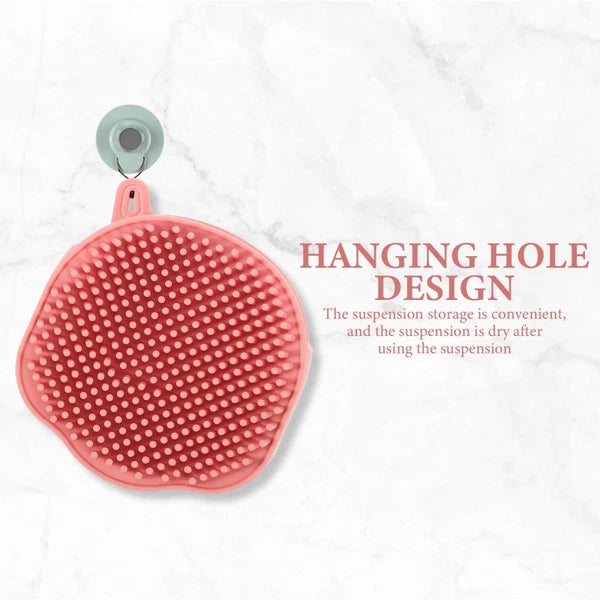 Bath Brush Man Newborn Body Scrubber Exfoliator Exfoliating Silicone