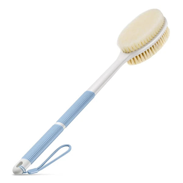 Back Scrubber anti Slip for Shower,Shower Brush Long Handle with Stiff and Soft