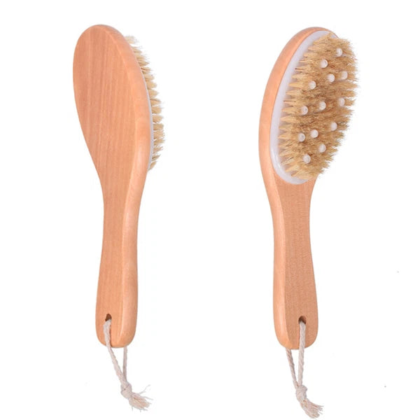 Body Brush Exfoliator Scrubber Back for Shower Exfoliating Rough