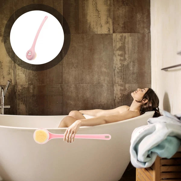 Bath Brush Back Washers for Shower Body Scrubber Elder Cream Applicator