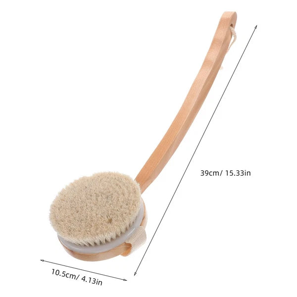 Bath Brush Shower Exfoliator Exfoliating Back Scrub Skin Scruber Scrubber for