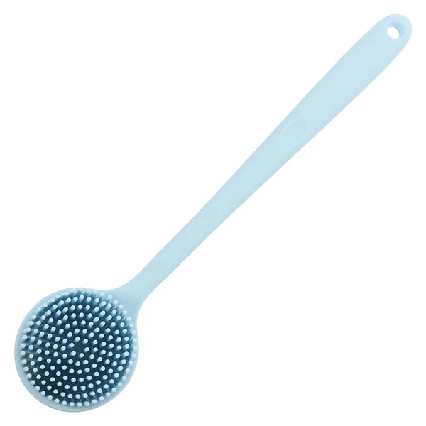 Silicone Bath Brush Portable Back Scrubber Bathing for Shower