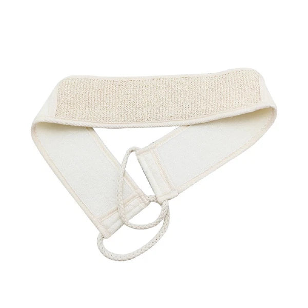Body Back Bath Strap Scrubber Exfoliating Loofah Shower Sponge Brush Spa Loofa