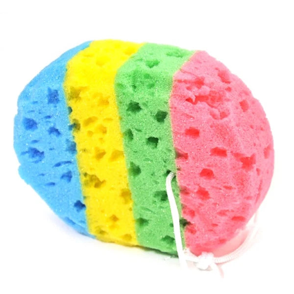 2 Pcs Bath Sponges Brushes Miss Efficient Exfoliating Shower Body Scrubbers