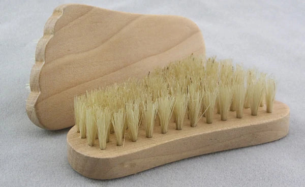 New Wooden Foot Shaped Exfoliating  Scrub Shower Bath Brushes