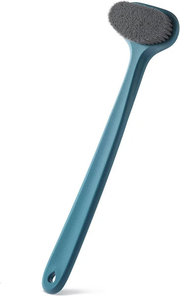 Gentle Exfoliating Bath Brush: 14-Inch with Comfy Bristles & Ergonomic Grip