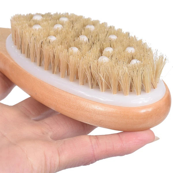 Body Brush Exfoliator Scrubber Back for Shower Exfoliating Rough