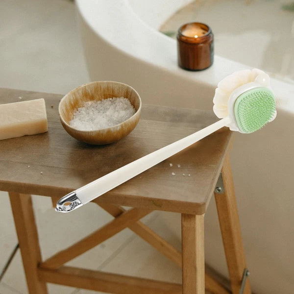Bath Brush Multi Functional Double-sided Shower Body Wash Scrubber
