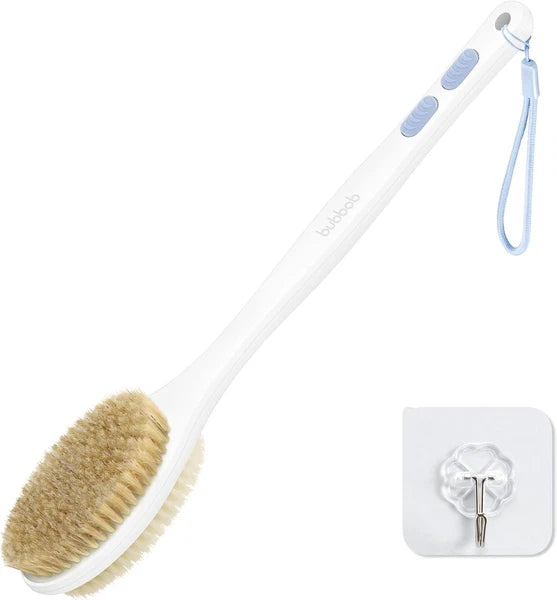 Back Scrubber, Back Scrubber for Shower, Bath Brush Long Handle for Shower with