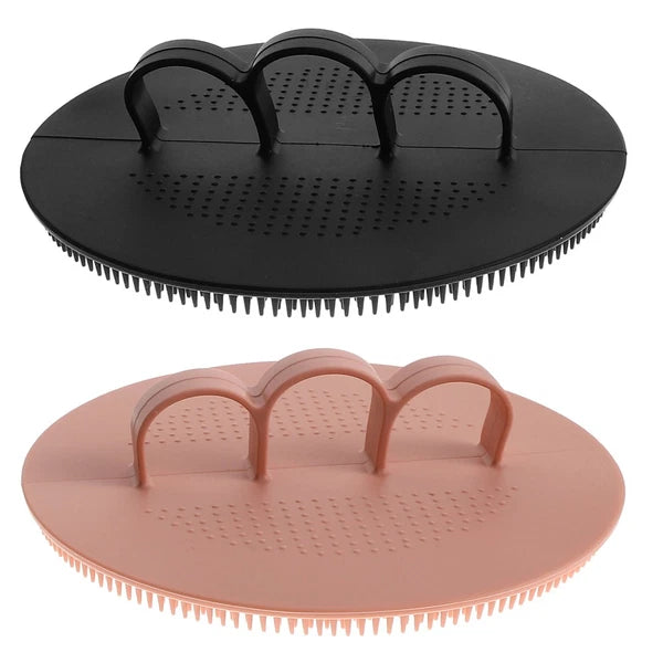 2 Pcs Bath Brush Travel Body Brushes for Shower Shampoo Scalp Massager