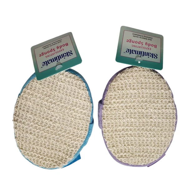 2 Body Sponge Exfoliating Scrubber Shower