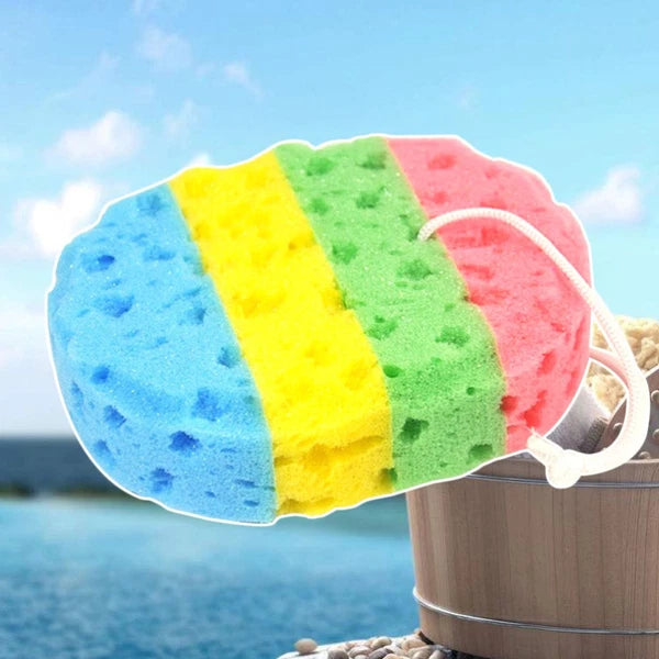 2 Pcs Bath Sponges Brushes Miss Efficient Exfoliating Shower Body Scrubbers