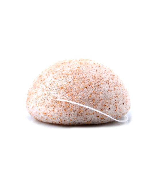 10 x Walnut Konjac Face Sponge 2-in-1 facial sponge for gentle exfoliating