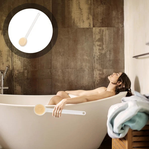 Back Scrubbing Brush Bath Scrubber Brushes Long Handles for Elderly