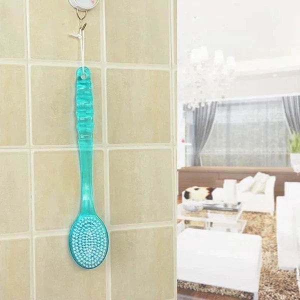 Long Handle Bath Body Brush, Soft Back Scrubber, Shower Exfoliating Skin Massage