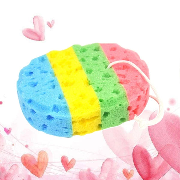 2 Pcs Bath Sponges Brushes Miss Efficient Exfoliating Shower Body Scrubbers