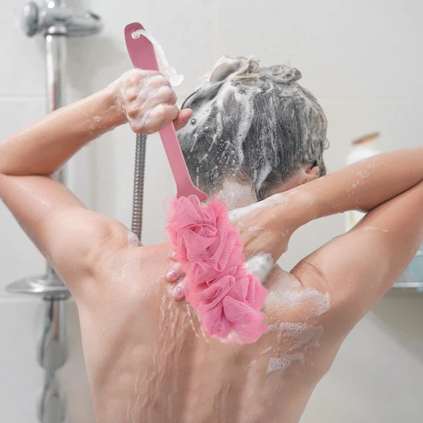 2 Pcs Bath Ball Brush Brushes Body Bathing Tool Back Exfoliating
