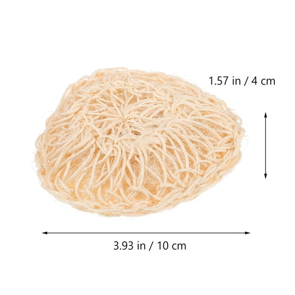2 Pcs Sisal Bath Brush Mother Man Bathing Balls Scrubber for Body