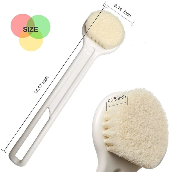 Hysotok Shower Brush Back Scrubber for Shower, Back Brush Long Handle for Sho...