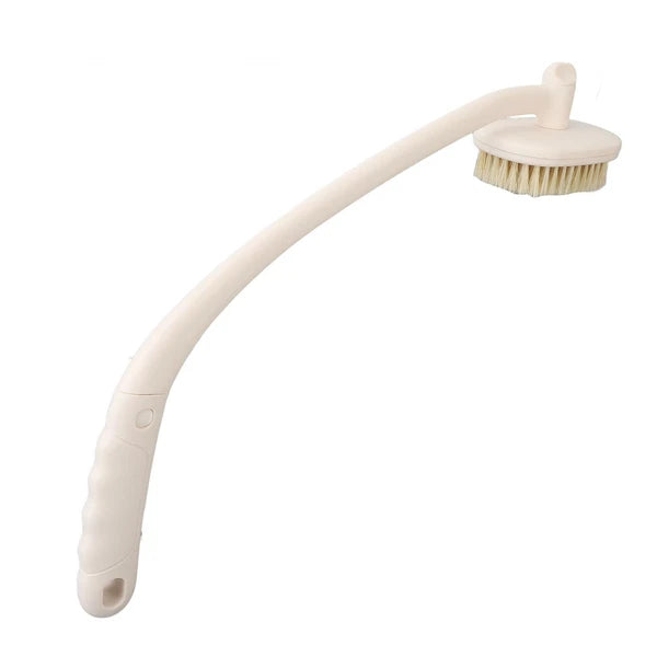 Back Bath Brush Long Curved Handle Back Scrubber Shower Brush For Elderly Di HB0