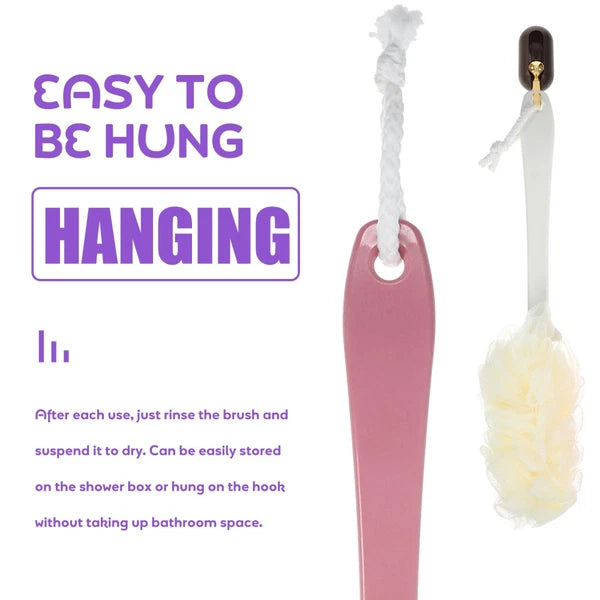 2 Pcs Bath Ball Brush Brushes Body Bathing Tool Back Exfoliating