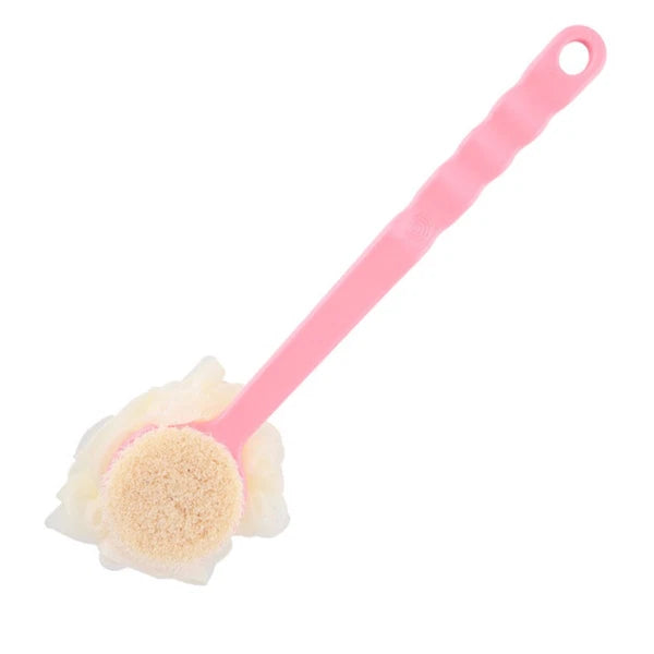 2 Pcs Back Rub Bath Brush Shower Exfoliator Scrubber Flower Bathing Accessories