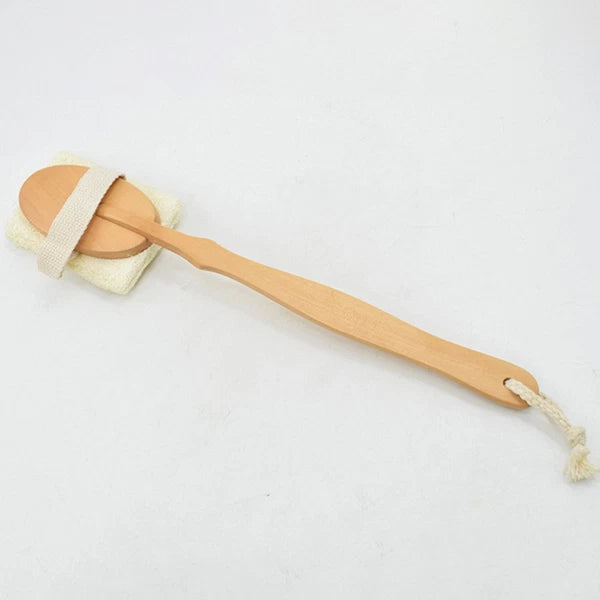 Bath Brush Exfoliating Loofah Sponge Comfortable Scrubber