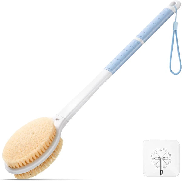 Back Scrubber Body Shower Brush: anti Slip Long Handle Bath Brush with Stiff and