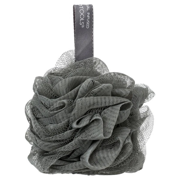 EcoTools Charcoal Bath Sponge, Black Loofah for Body Cleansing & Exfoliating, fo