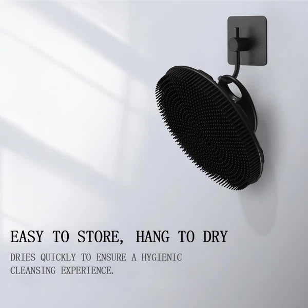 Food-Grade Soft Silicone Body Scrubber Shower Brush Handheld Cleansing Skin Brus